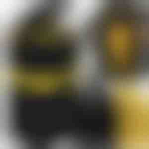 Deco haus® Odpadkový koš (90–120 l) – Držák na odpadkové pytle – Držák na odpadkové pytle – Koš s víkem – Systém na kuchyňský odpad – Robustní držák na odpadkové pytle – ČERNÝ