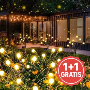Solární zahradní světla (teplé světlo) | SOMPEX 1+1 ZDARMA