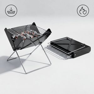 Přenosný gril na dřevěné uhlí | GRILLOMATE